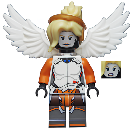 Минифигурка Lego Mercy (Angela Ziegler) ow012 N